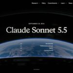 앤트로픽 클로드 Sonnet 5.5 공식 발표 페이지 첫 화면
