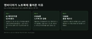 엔비디아가 RTX 스파크로 노트북에 들어온 이유 세 가지